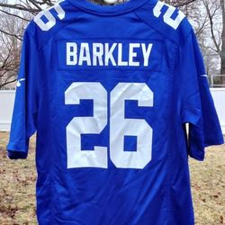NY Giants Saquon Barkley Blue Home Jersey 