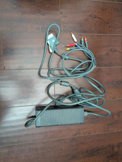 XBOX 360 original power adapter and cord