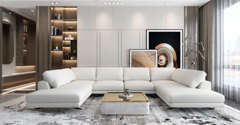 Mercury Fabric Couch