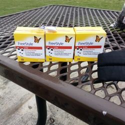 Freestyle Lite (3) Never Opened 100ct Test Strips