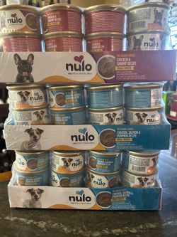 36 cans of dog food. Still sealed In original packaging and ready for pick up. I am located near Costco on Pelandale In Modesto