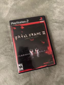 Fatal Frame II Crimson Butterfly PS2