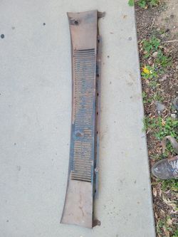 Chevy Nova Cowl Panel Original Gm Part 