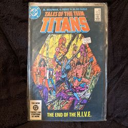 Tales Of The Teen Titans Comic 