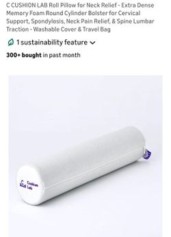 Brand New Roll Pillow For Neck Relief Or Arm Support