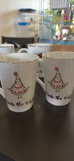 Mugs set 6 St Nicolás Square Christmas