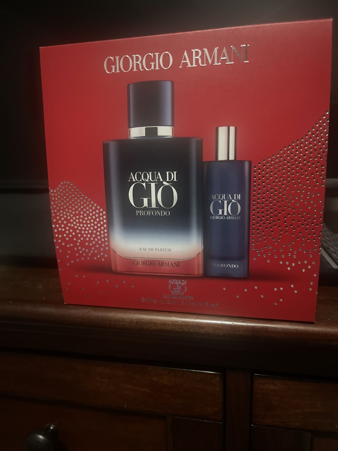 Acqua Di Gio Profondo Eau De Parfum Gift Set