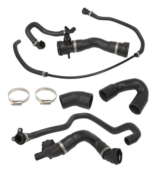 Radiator Coolant Water Hose Pipe Kit (7 Hoses)
