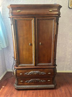 FREE Solid Wood Armoire – 34” W x 73” H