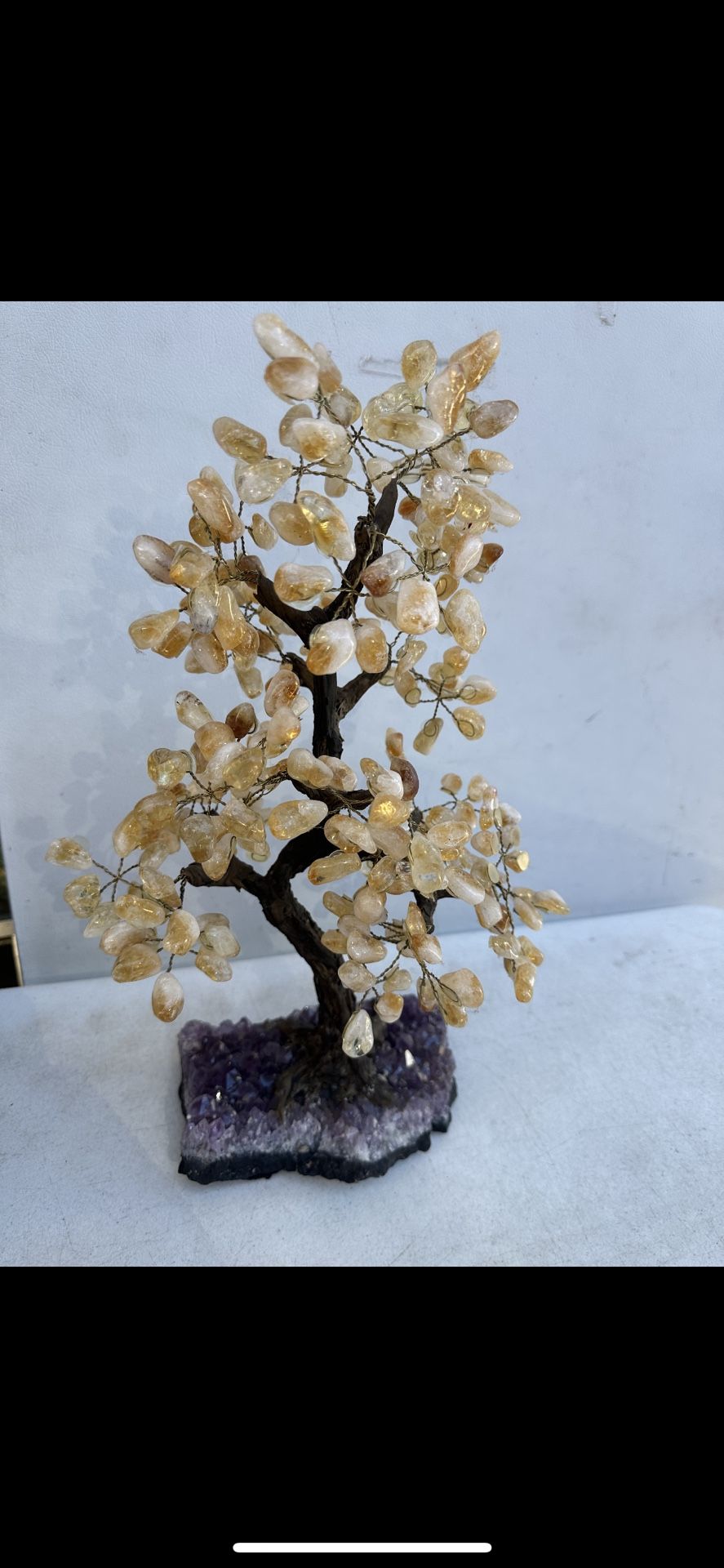 Amethyst And Citrine Money Tree