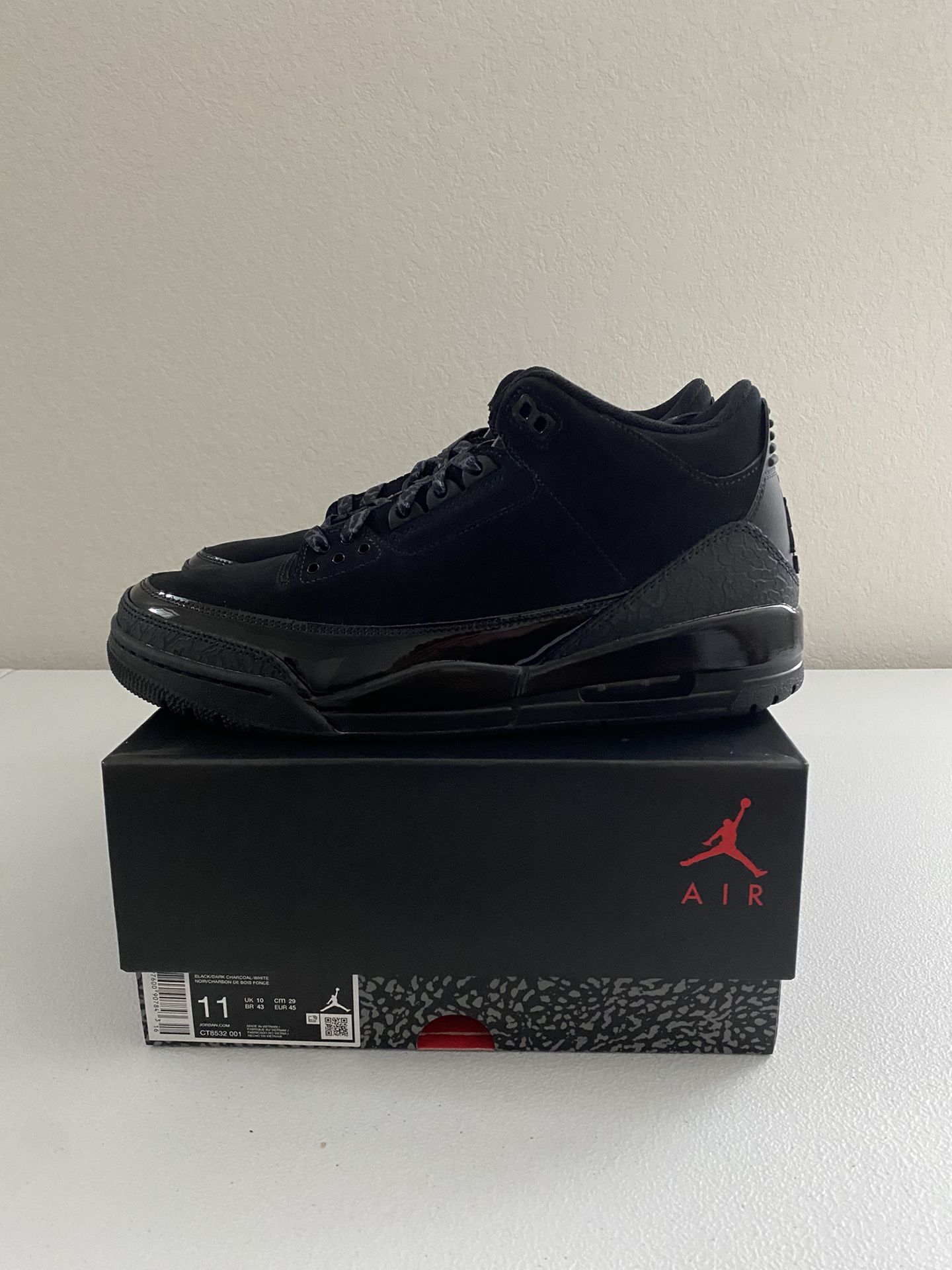 Jordan 3 Black Cat CT8532 001