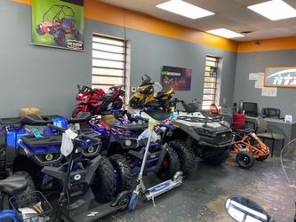 Dirt bike, go kart, ATV