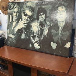 The Rolling Stones – Montage Limited, Edition Canvas