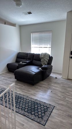 Half sectional  couch the other half was taken