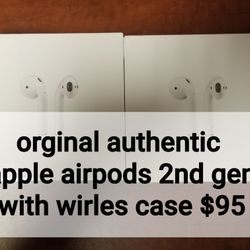 Apple Airpods 2nd Generation 