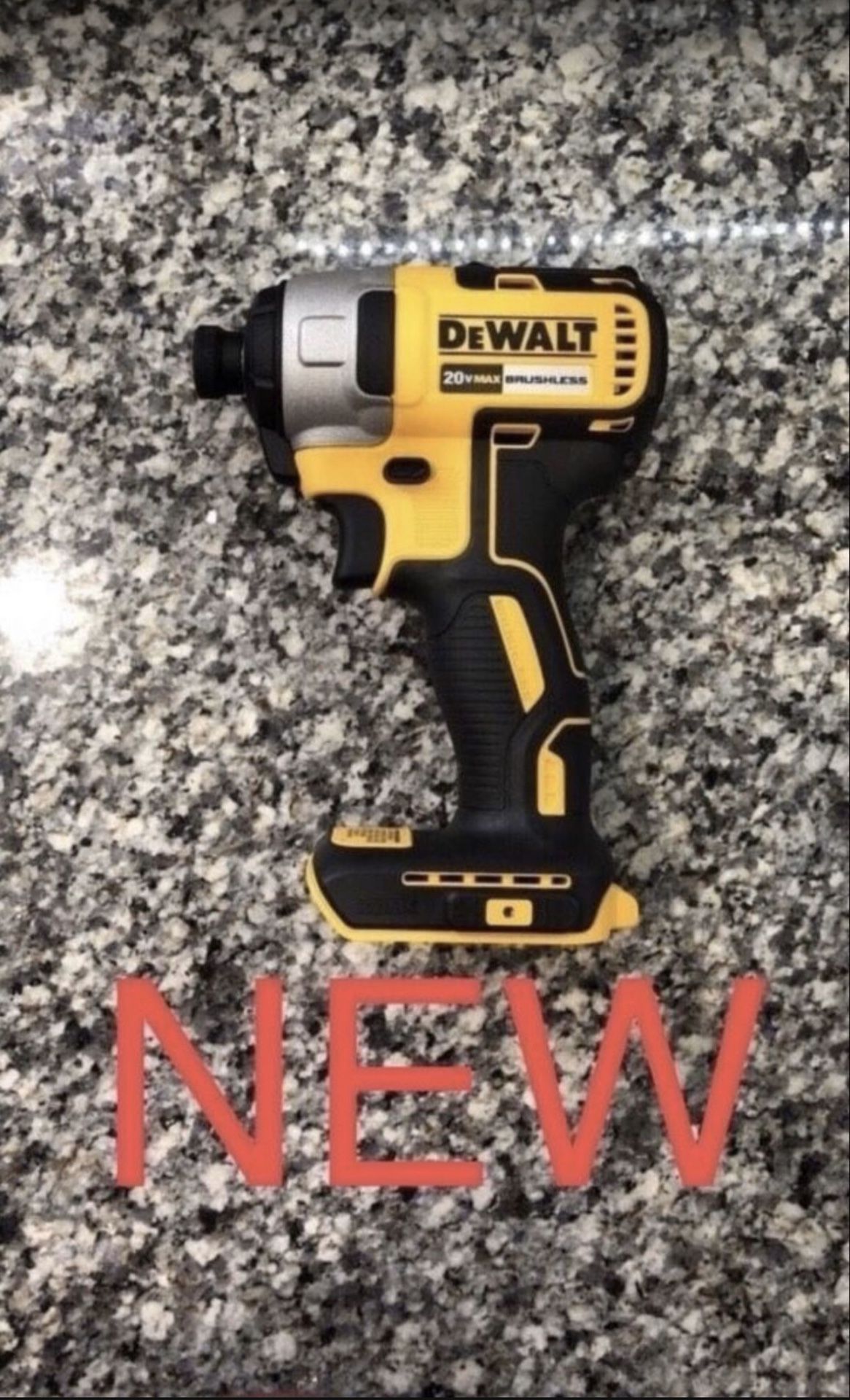 New Dewalt 20V MAX Brushless Impact Driver, Tool Only $80 Firm