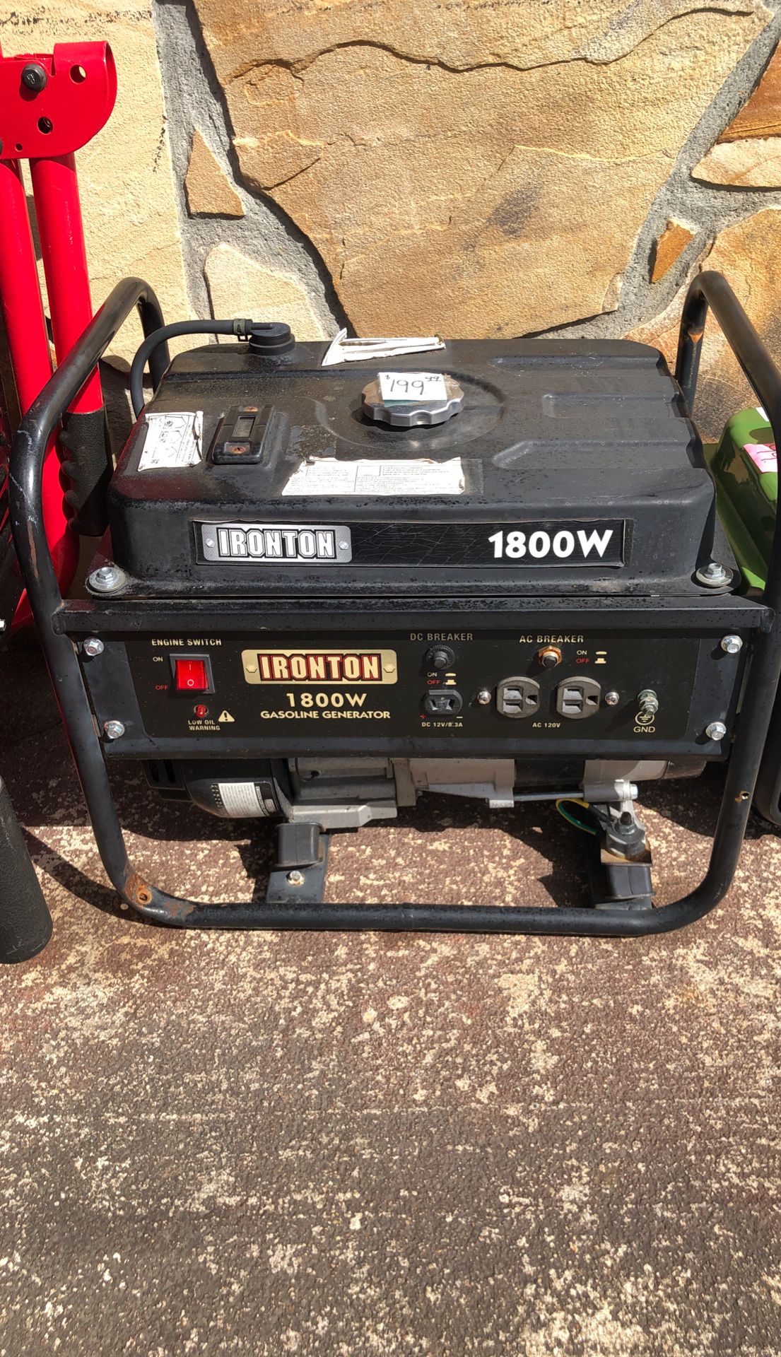 Iron Ton 1800w generator