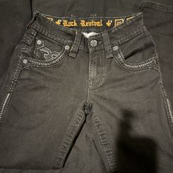 Rock Revival, straight, black, size 25
