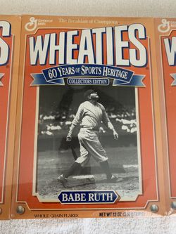 Wheaties collectible cereal box