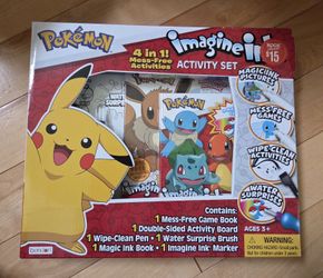 Pokémon 4 In One Activity Set 