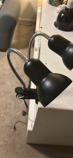 Reptile Dual Clamp/ Flex Heat Lamp/ Light W/ Timer