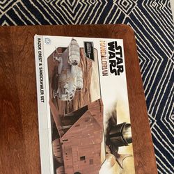 Star Wars Mandalorian Razor Crest and Sandcrawler 3d Puzzle