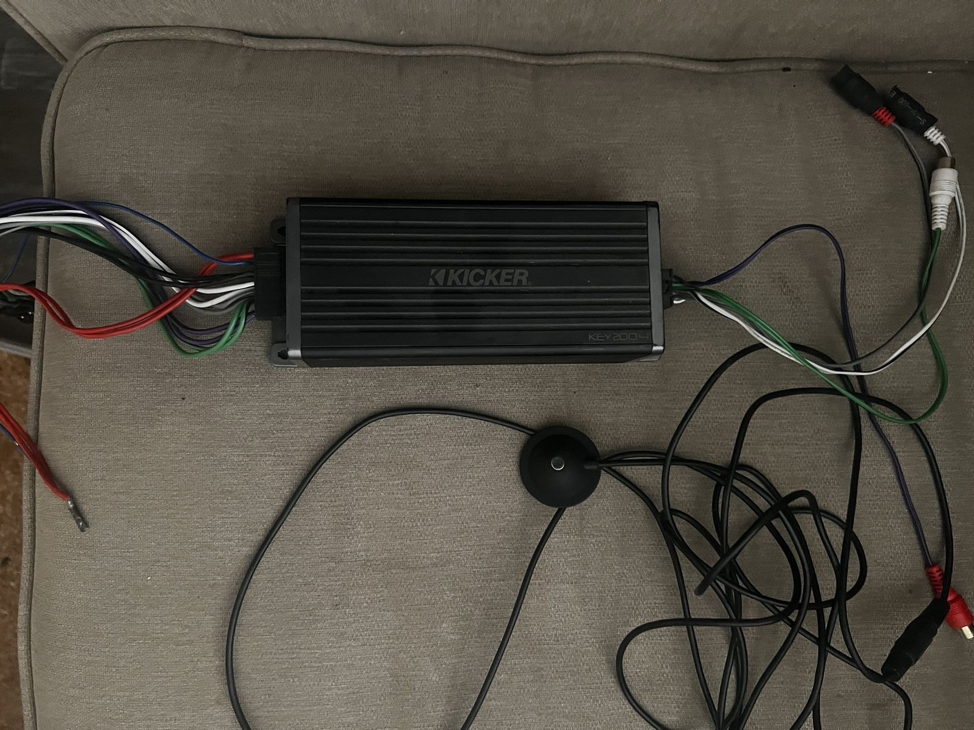 Kicker Key 200.4 Auto DSP 4 Channel Mini Amp