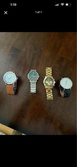 4 men’s watches