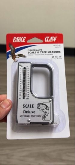 Fishermen’s scale and tape measure