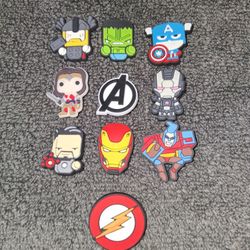 Avengers Croc Charms 