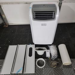 Black+decker BPACT12HWT Portable Air Conditioner, 12,000 BTU with Heat, White