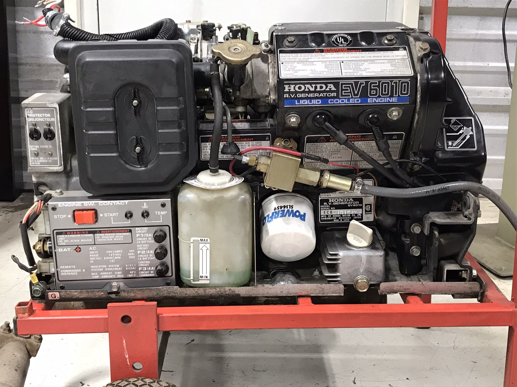 Honda EV6010 RV Generator Set