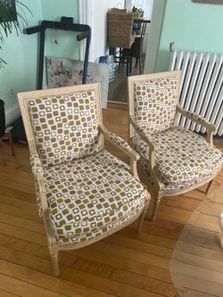 2 antique chairs