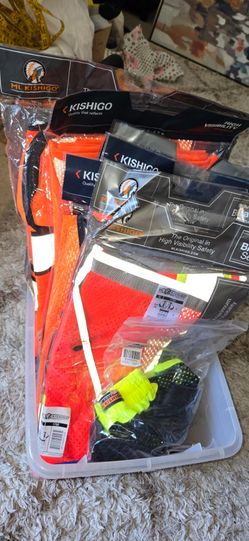ML Kishigo Safety Vests multiple sizes and styles. Various prices