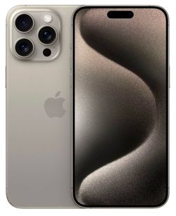 one terabyte Apple iPhone 15 Pro Max Natural Titanium one terabyte