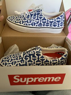 Supreme Vans Skate Era Royal Size 9