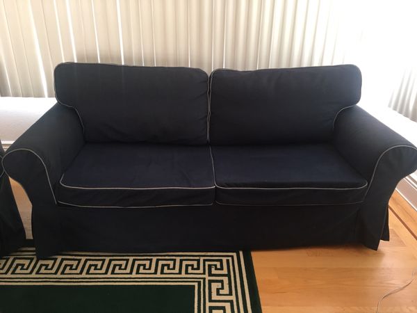 Navy Blue Sleeper Sofa Chair Moving For In San Francisco Ca Offerup