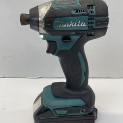 Makita XDT11 1/4” 18v Cordless Impact Driver Drill With Battery 