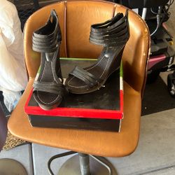 Eagly Multi Strap Wedge Sandal