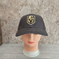 NWOT Las Vegas Golden Knights Fan Favorite Gray Adjustable Hat
