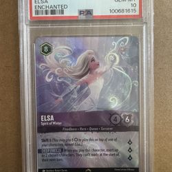 Elsa Enchanted PSA 10