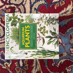 Aquarium Plants Mini Encyclopedia Book By Peter Hiscock