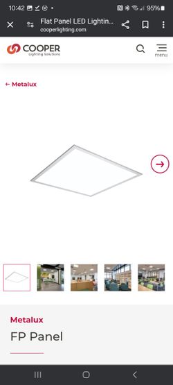 2'x4' Flat Panel LED Lights