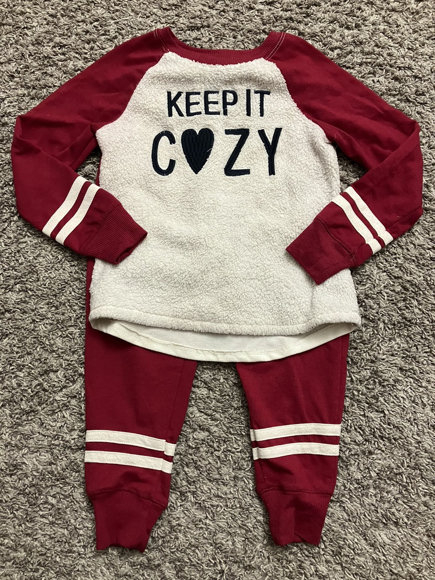 Small (6/6x) Girls Lounge Set