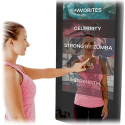 Echelon 50 inch touchscreen workout mirror