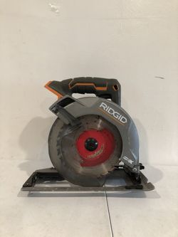 RIDGID 18-Volt GEN5X Cordless 7-1/4 in. Circular Saw (Tool Only) with Blade and Blade Wrench