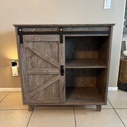 Farmhouse Cabinet Coffee Bar
