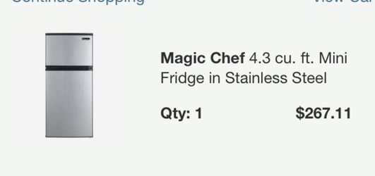 Stainless Steel Fridge