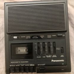 Panasonic Microcassette Recorder