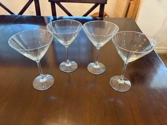 Martini glasses